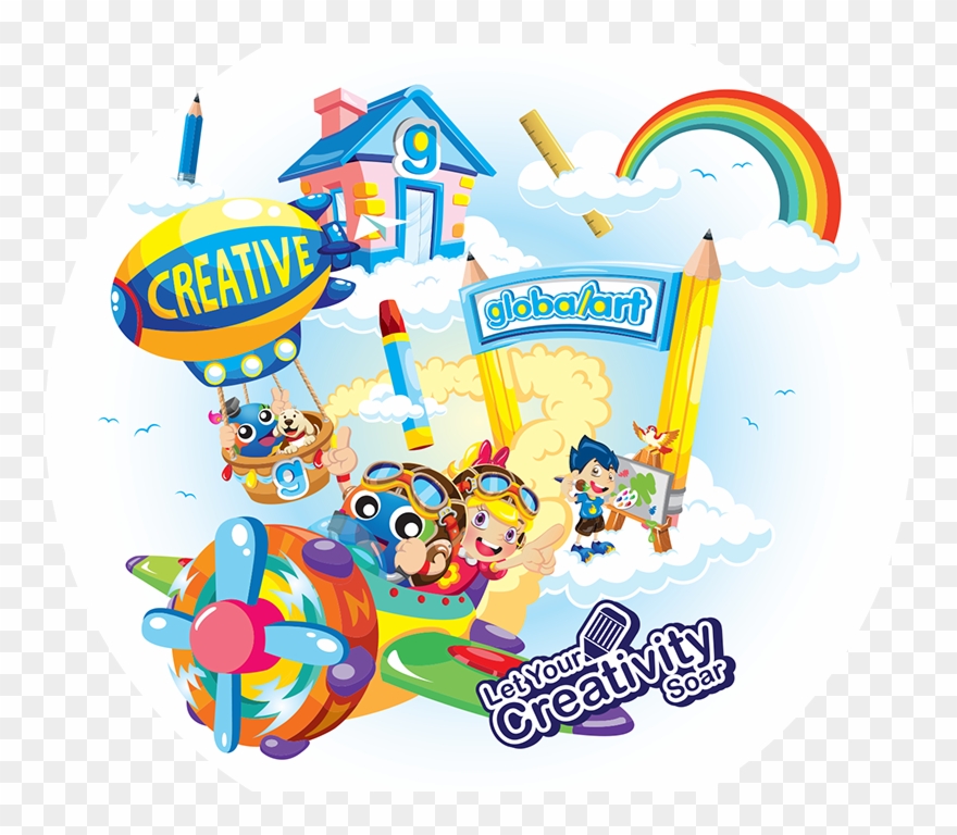 Globalart-let Your Creativity Soar - Global Art Creative Clipart