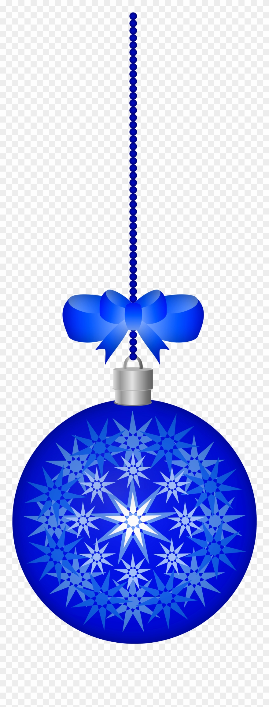 Christmas Ball Blue Transparent Png Clipart - Christmas Day