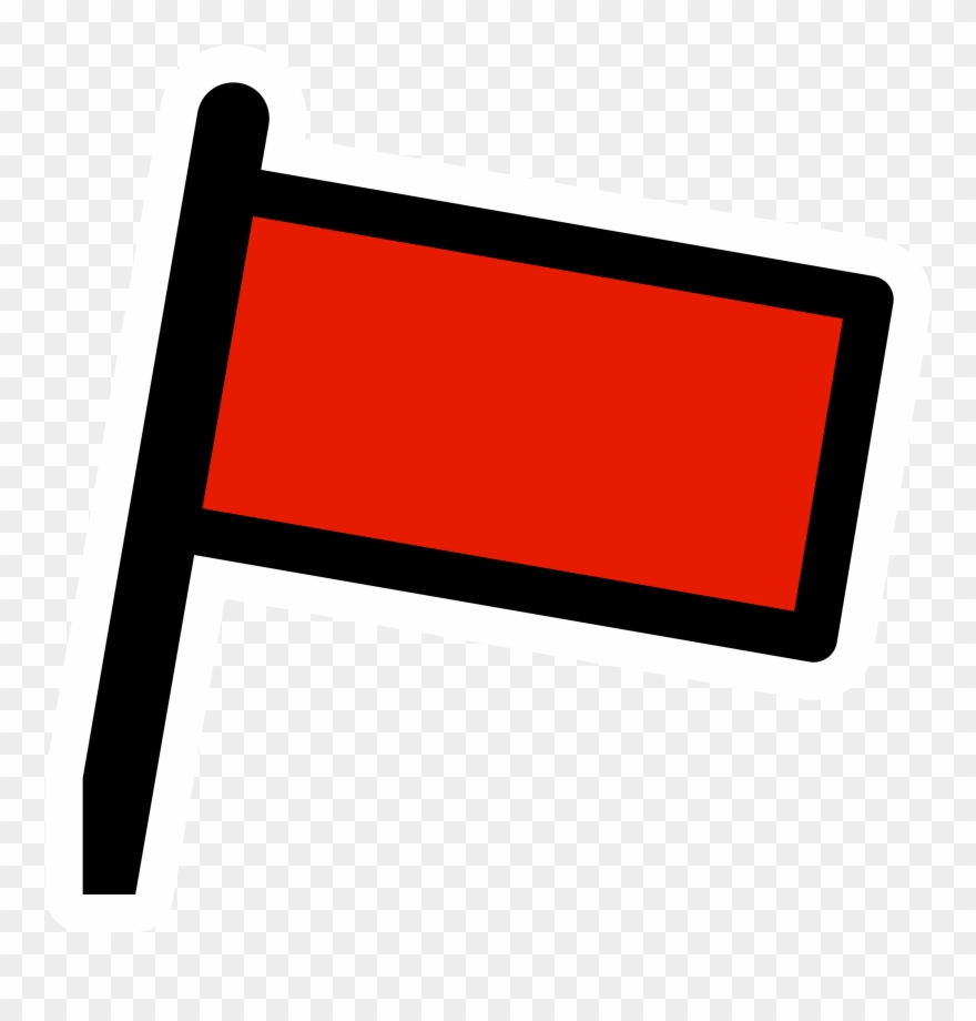 Big Image - Mail Flag Clipart