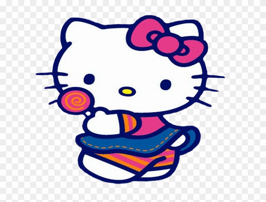 Hellokitty Cat Sanrio Chupachups Sweet 🍭🍭🍭 - Hello Kitty Clipart