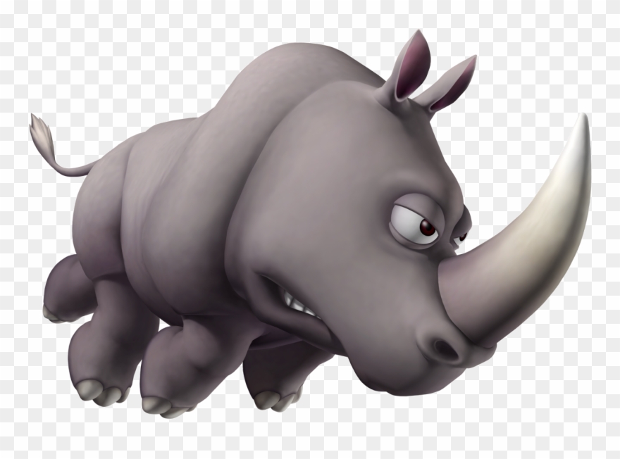 Download - Donkey Kong Country Returns Rhino Clipart