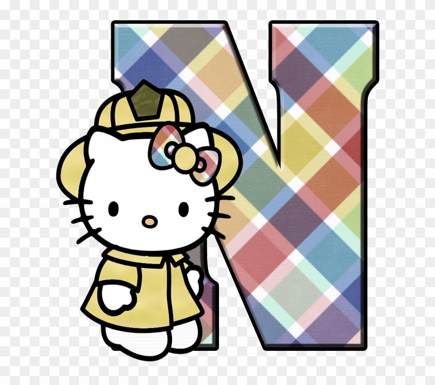 N - - ✿‿ - Hello Kitty Chef Clipart
