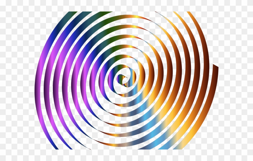 Spiral Clipart Big - Clip Art - Png Download
