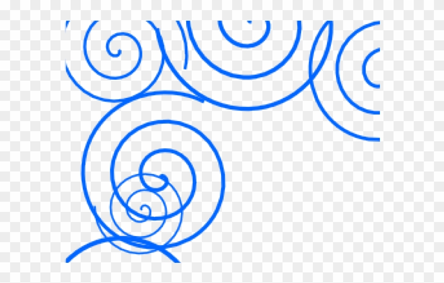 Spiral Clipart Border - Clip Art - Png Download