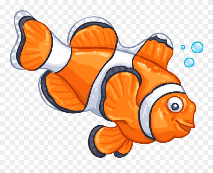 Clown Fish - Fish Clipart