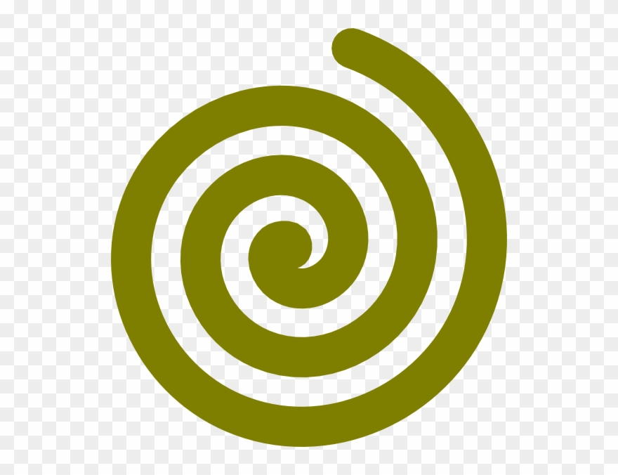 Spiral Clipart Green Spiral - Green Spiral Clip Art - Png Download