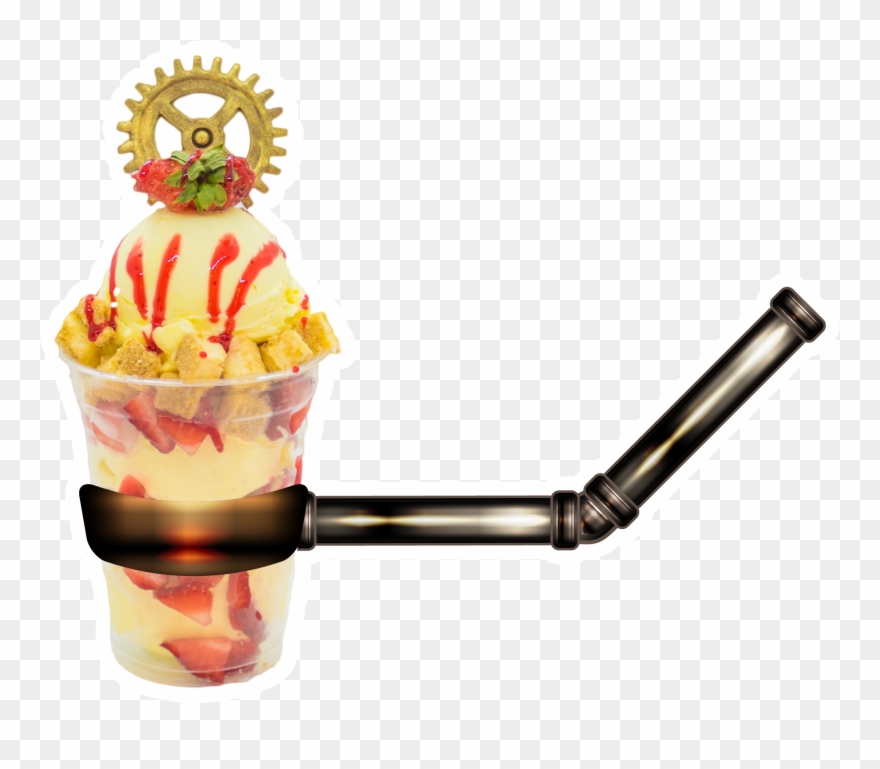 And Creates The Most Delicious Ice Cream Ever - Gelato Clipart