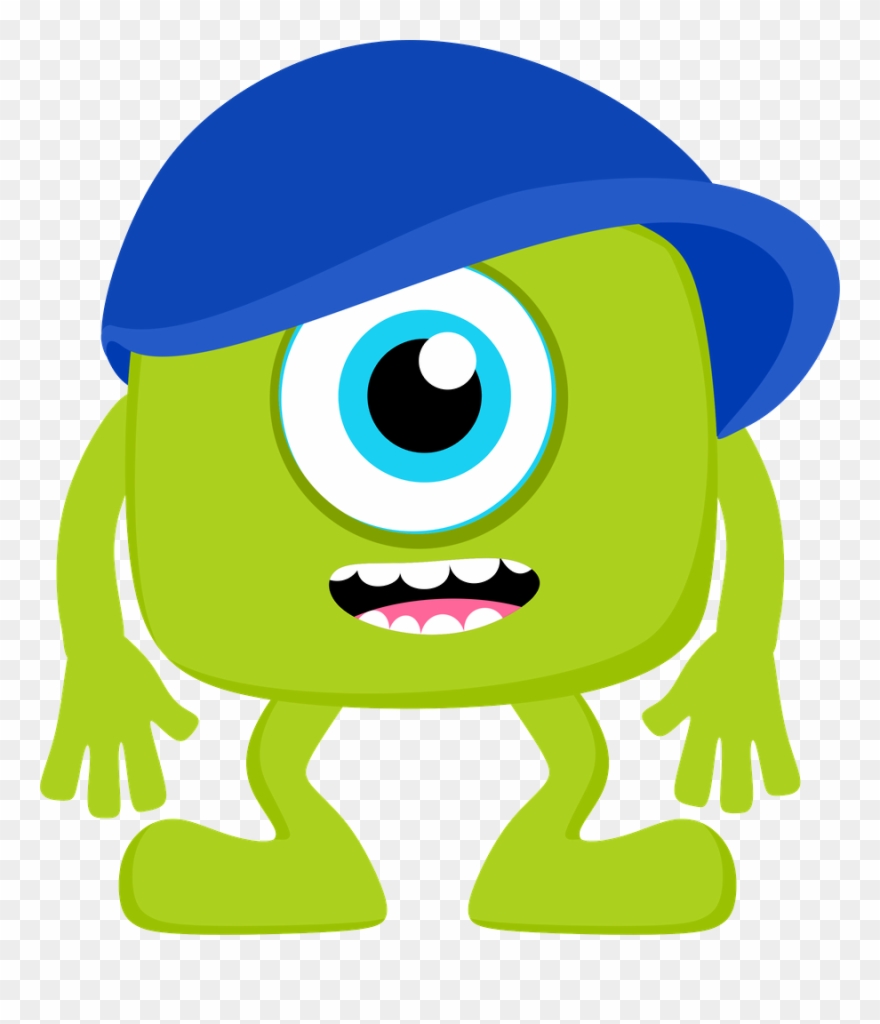 Say Hello - Monsters Inc Personajes Bebes Clipart