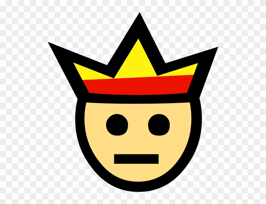 Clip Art Of King Face - Png Download