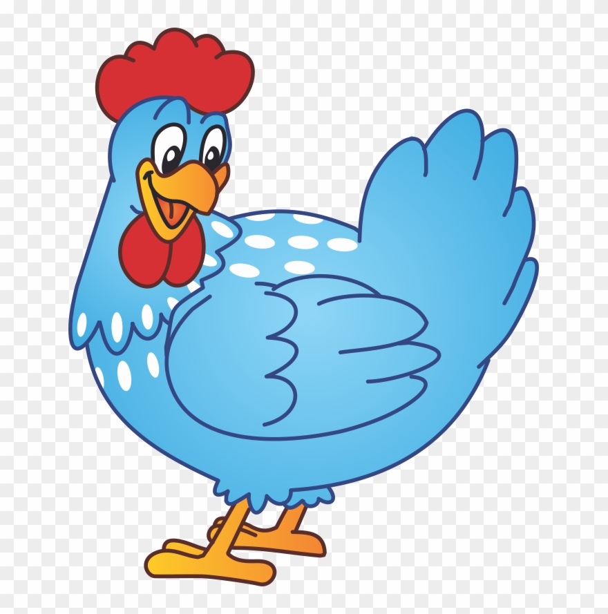 Hen Clipart Laid - Imagem De Galinha Em Desenho - Png Download
