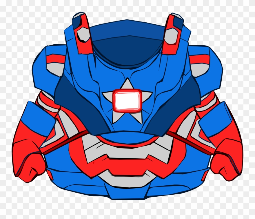Iron Patriot Armor - Armour Clipart