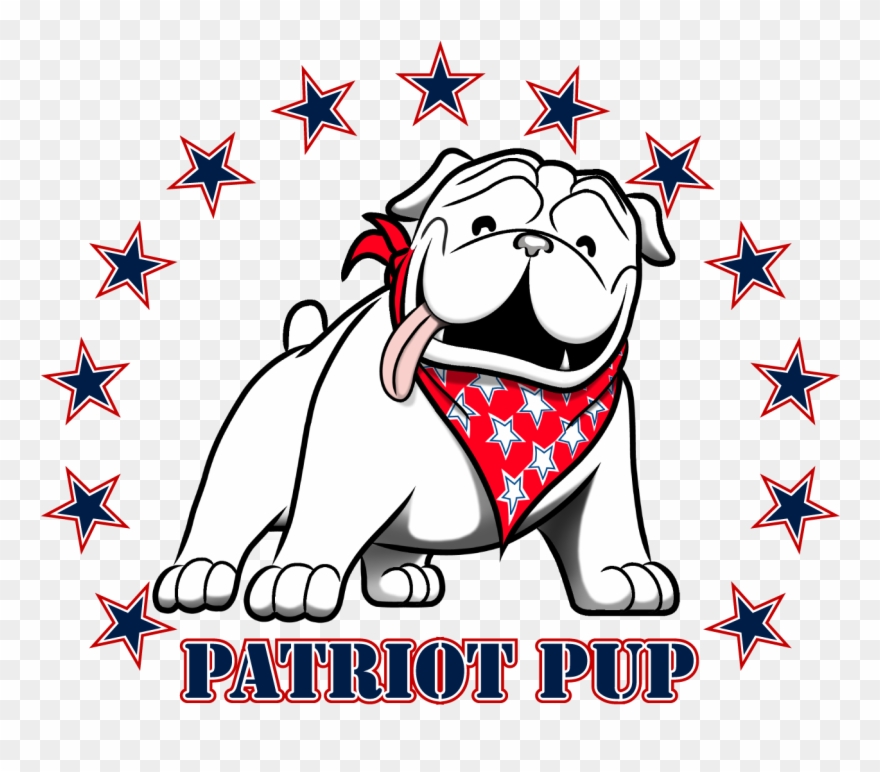 Patriot Pup Reading, Valentine's Day Crafts For Wounded - Cartoon Clipart