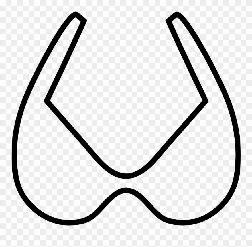 Womens Wear Lingerie Dress Bra Comments - Line Art Clipart