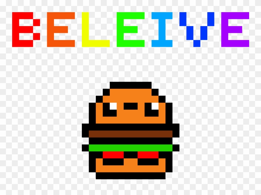 Believe - Pixel Art Clipart