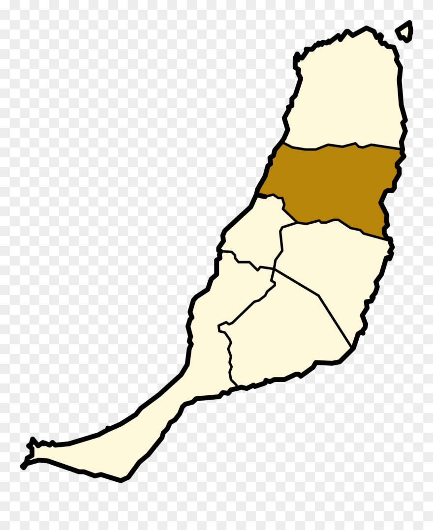 Open - Dibujo De La Isla De Fuerteventura Clipart