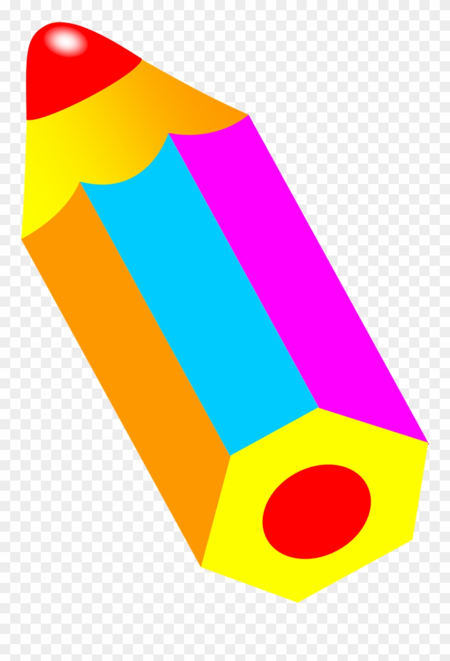 Pencil Cartoon Transparent - Lapis Png Desenho Clipart