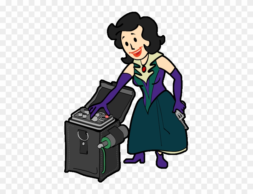 Prototypical Problems - Fallout 76 Mistress Of Mystery Outfits Clipart