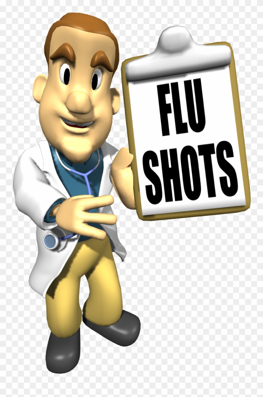 Oct 16 Itg General Poa Flu Shot Photo - Flu Season Clip Art - Png Download