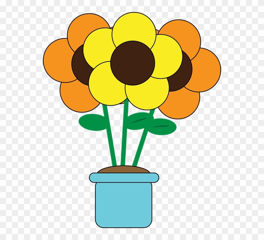 Babys Breath Clipart Transparent Background - Vaso De Flor Png