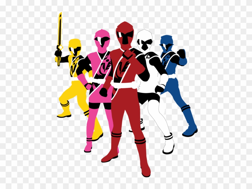 Powerrangers-01 - Cartoon Clipart
