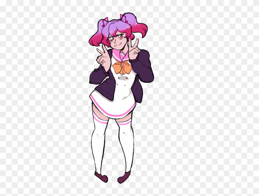 Here Are Some Of My Favorite Waifus From Super Danganronpa - Cartoon Clipart
