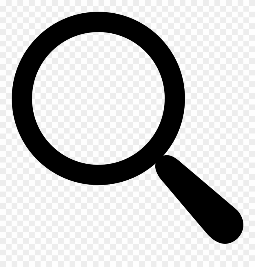 Focus Versus Distraction - Search Symbol Png Clipart