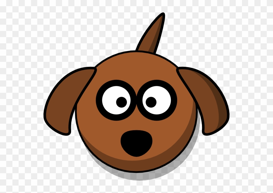Head Clip Art At Clker Com Vector - Clip Art Dog Face - Png Download