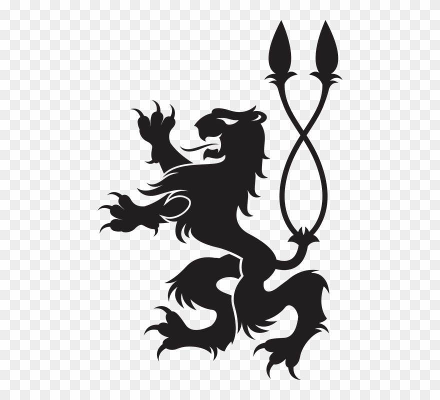 White Lion Clipart Coat Arm Lion - Coat Of Arms Lion Png Transparent Png