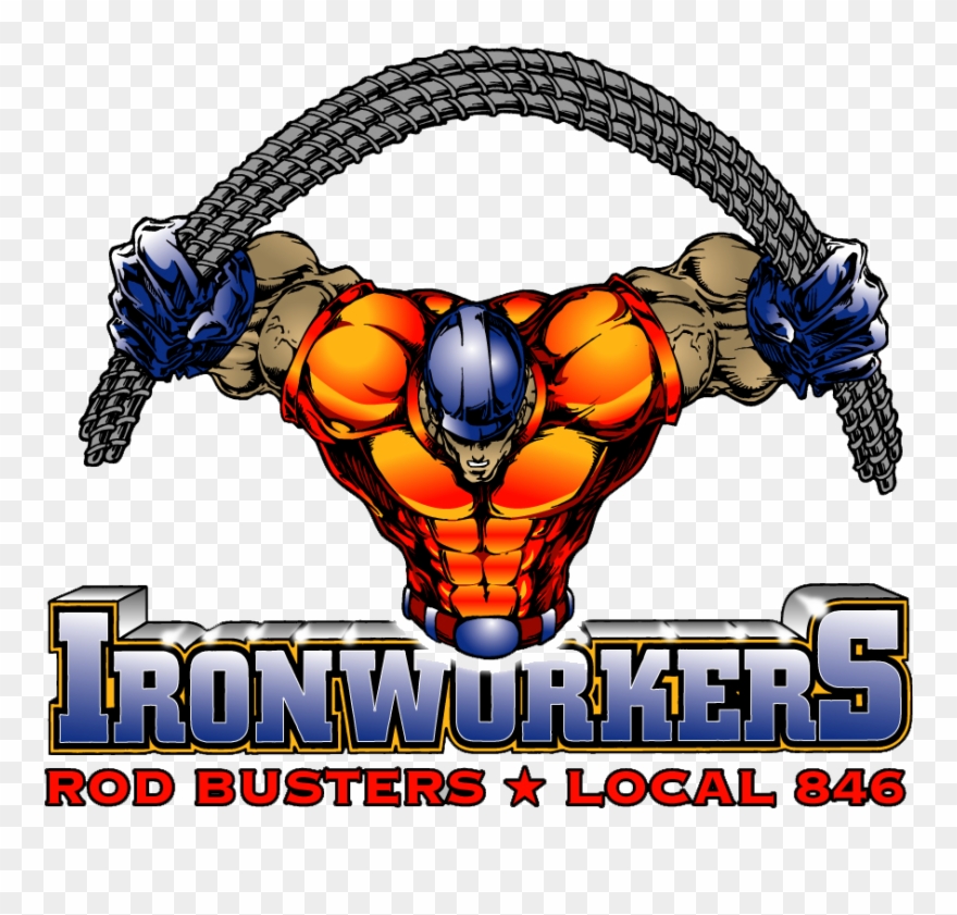 Download Ironworkers Local 846 Clipart Ironworker Iron Workers - Ironworker - Png Download
