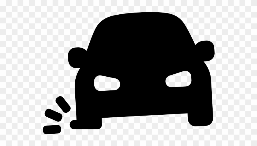 Flat Tire - Car Clipart