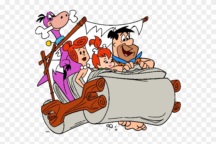 0 Replies 0 Retweets 0 Likes - Flintstones In The Car Clipart