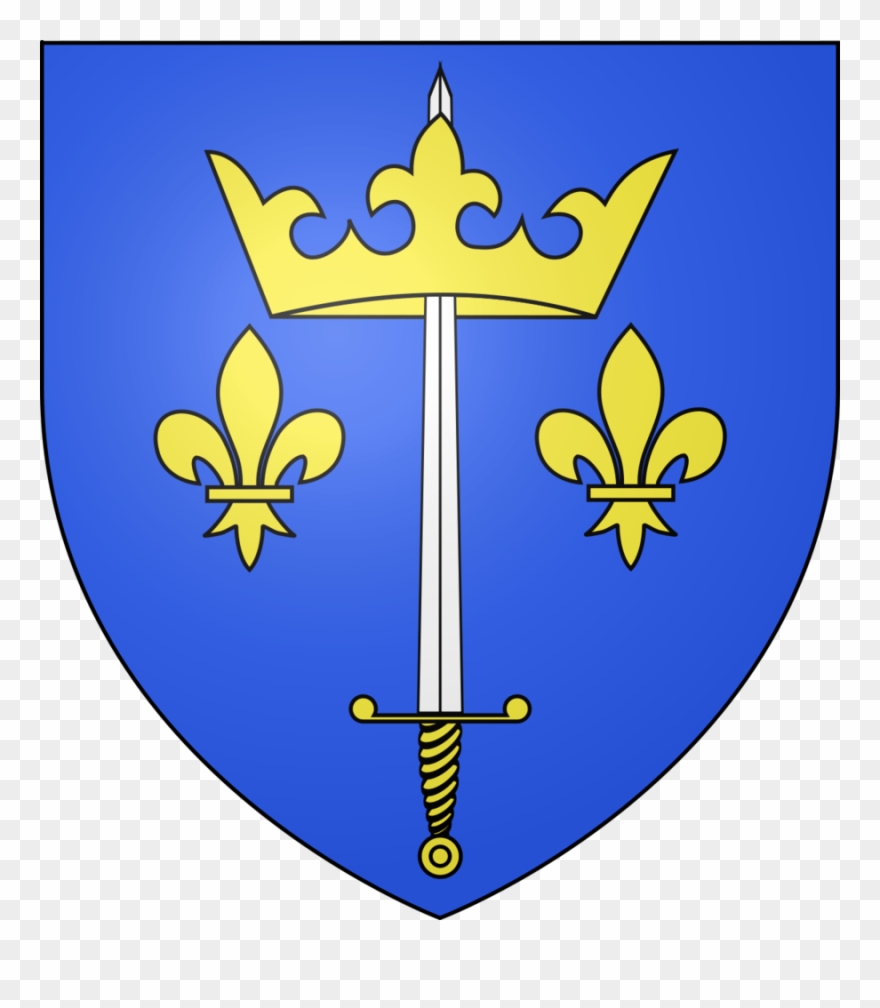 Blason Jeanne D Arc Clipart Domrémy La Pucelle Coat - Joan Of Arc Heraldry - Png Download