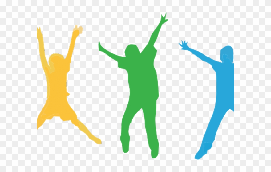 Original - Youth Celebrating Background Clipart