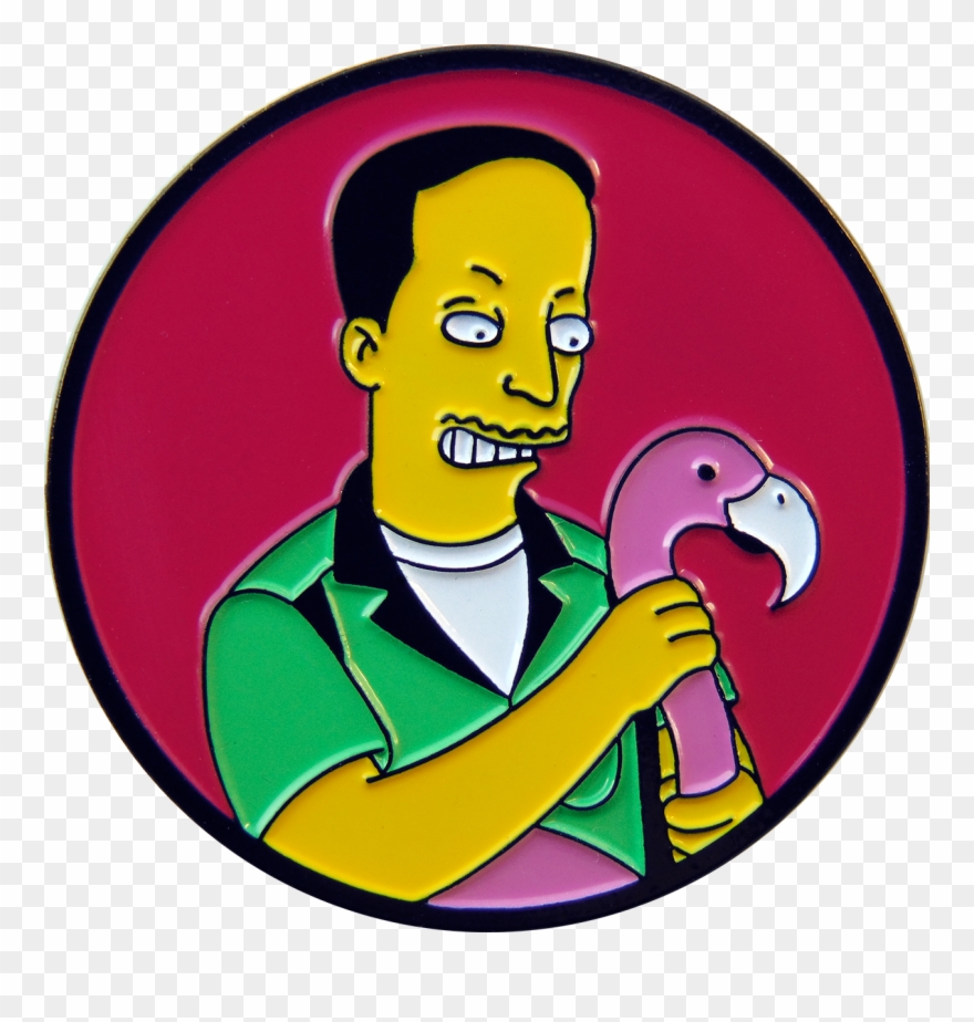 Image Of Pink Flamingos Pin - Pink Clipart