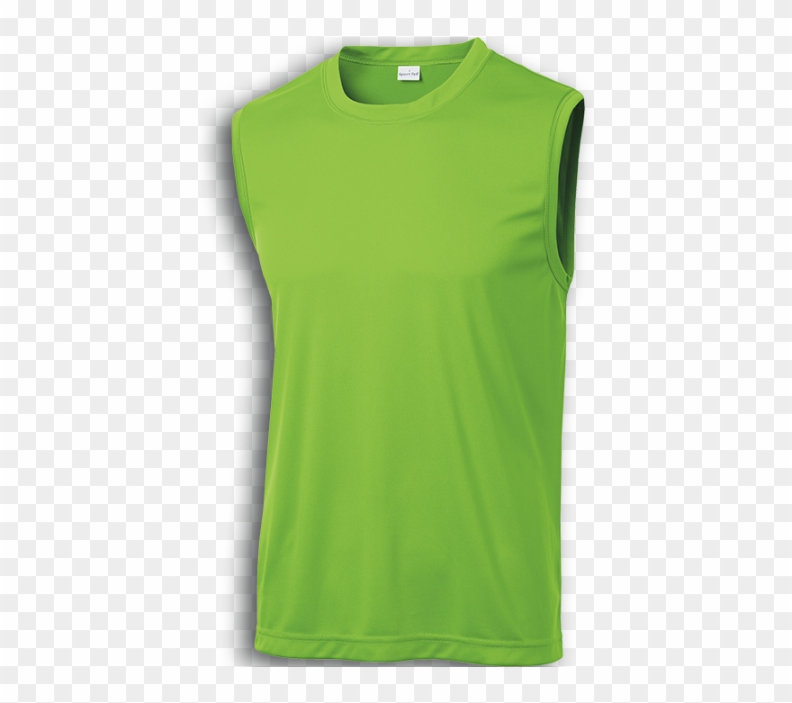 Performance Wear For Men Women Pro Tuff - Green T Shirt Without Sleeves Clipart