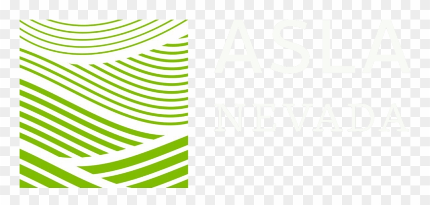 Asla Nv Logo White Letters - American Society Of Landscape Architects Clipart