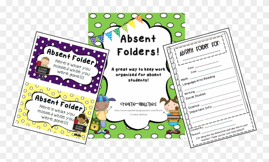 Absence Cliparts - Absent From School Clipart - Png Download