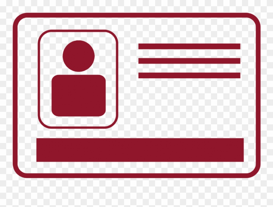 Card Management Icon Left - Registration Card Icon Clipart