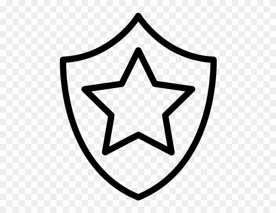 Shield Rubber Stamp - 4.9 Star Rating Png Icon Clipart