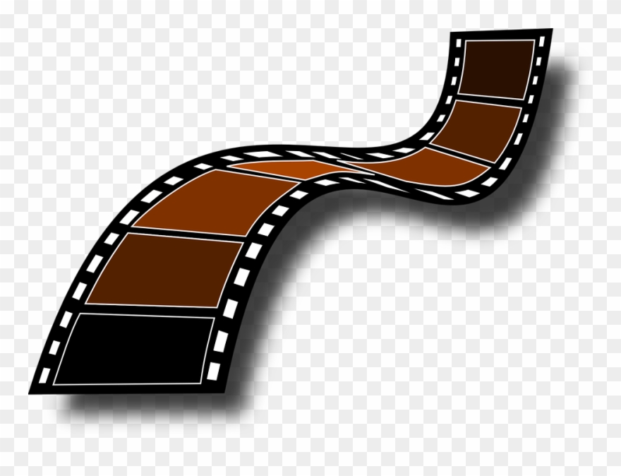 Video Recorder Clipart Film Roll - Animated Movie Clip Art - Png Download