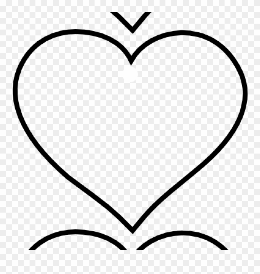 Love Heart Clipart Clipart Heart Shape Clipart Panda - Clip Art - Png Download