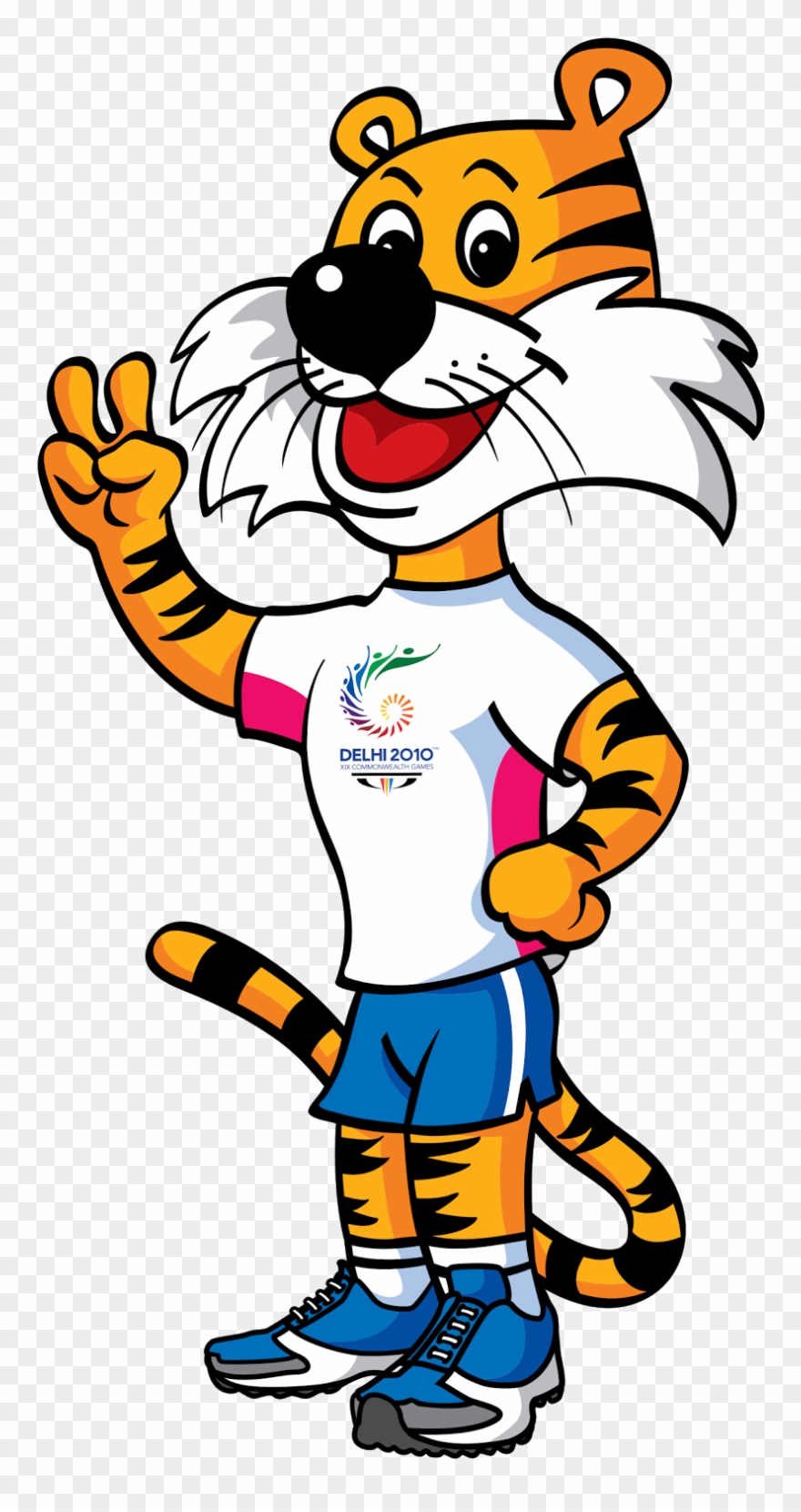 Cwg Delhi - Commonwealth Games 2010 Shera Clipart