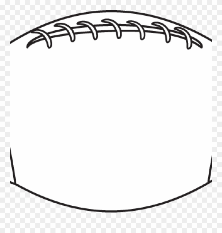 Football Outline Clipart Football Outline Image Clipart - Png Download