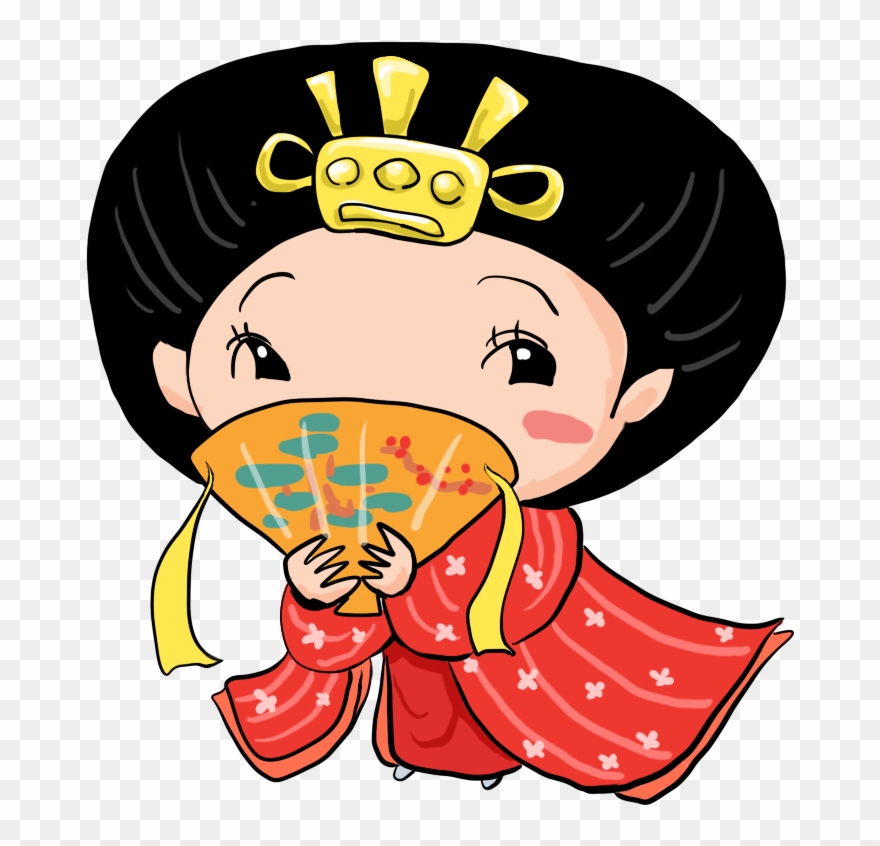 Kokeshi * Chinesa * Asian - Hinamatsuri Clipart
