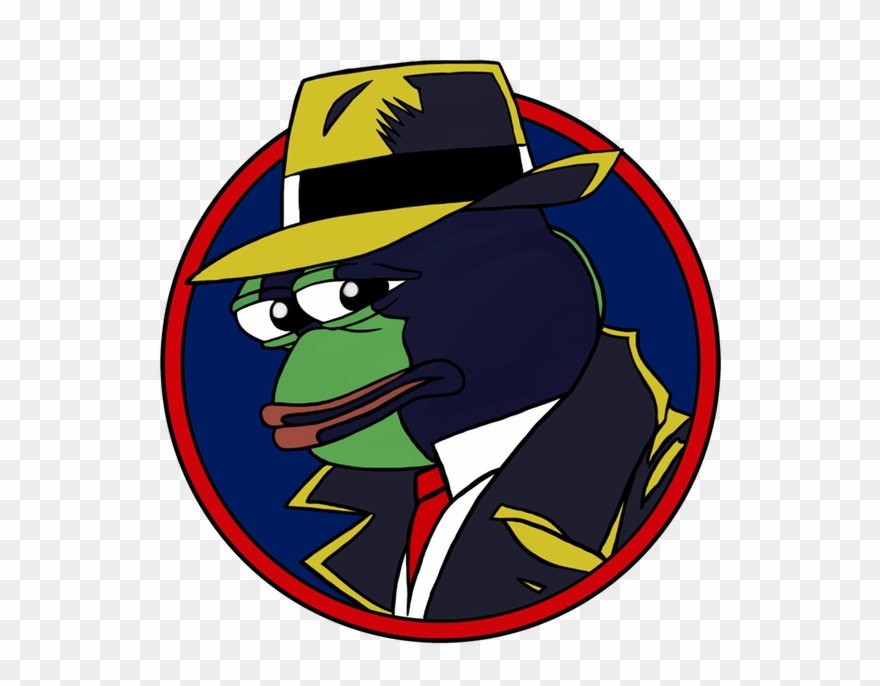 0 Replies 0 Retweets 1 Like - Pepe The Frog Detective Clipart