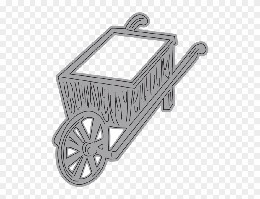 Garden Notes - Garden Wheelbarrow - Garden Clipart