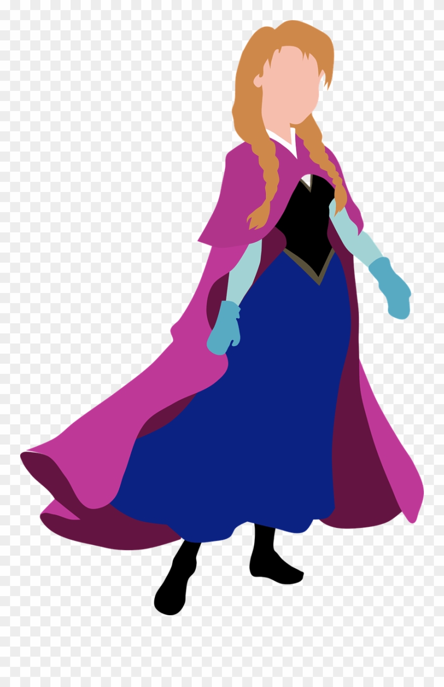 Rather Than Getting Angry And Giving Up On Her Sister - Cong Chua Vector Clipart