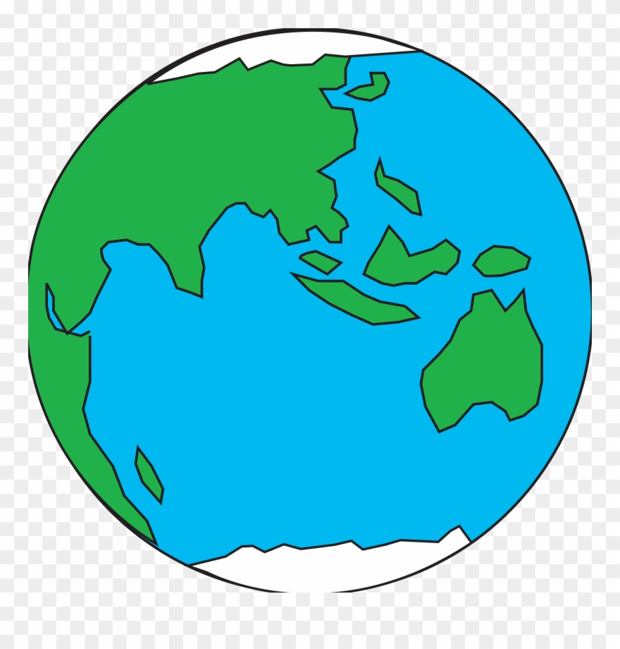 Make A Stained Glass Earth - Nikumaroro Island Clipart