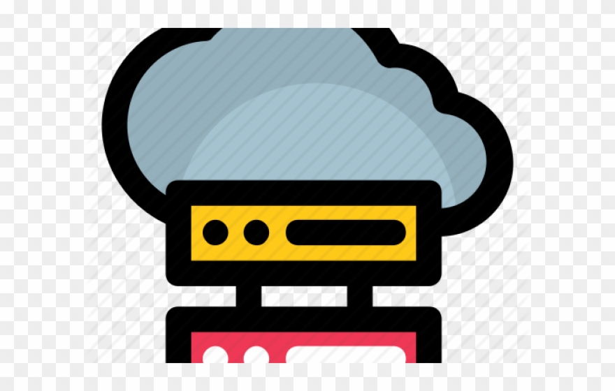 Cloud Server Clipart Icloud - Cloud Computing - Png Download