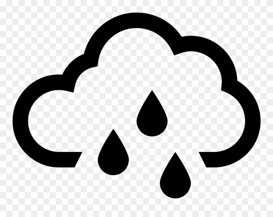Computer Icons Light Cloud Art Transprent Png - Rain Icon Clipart